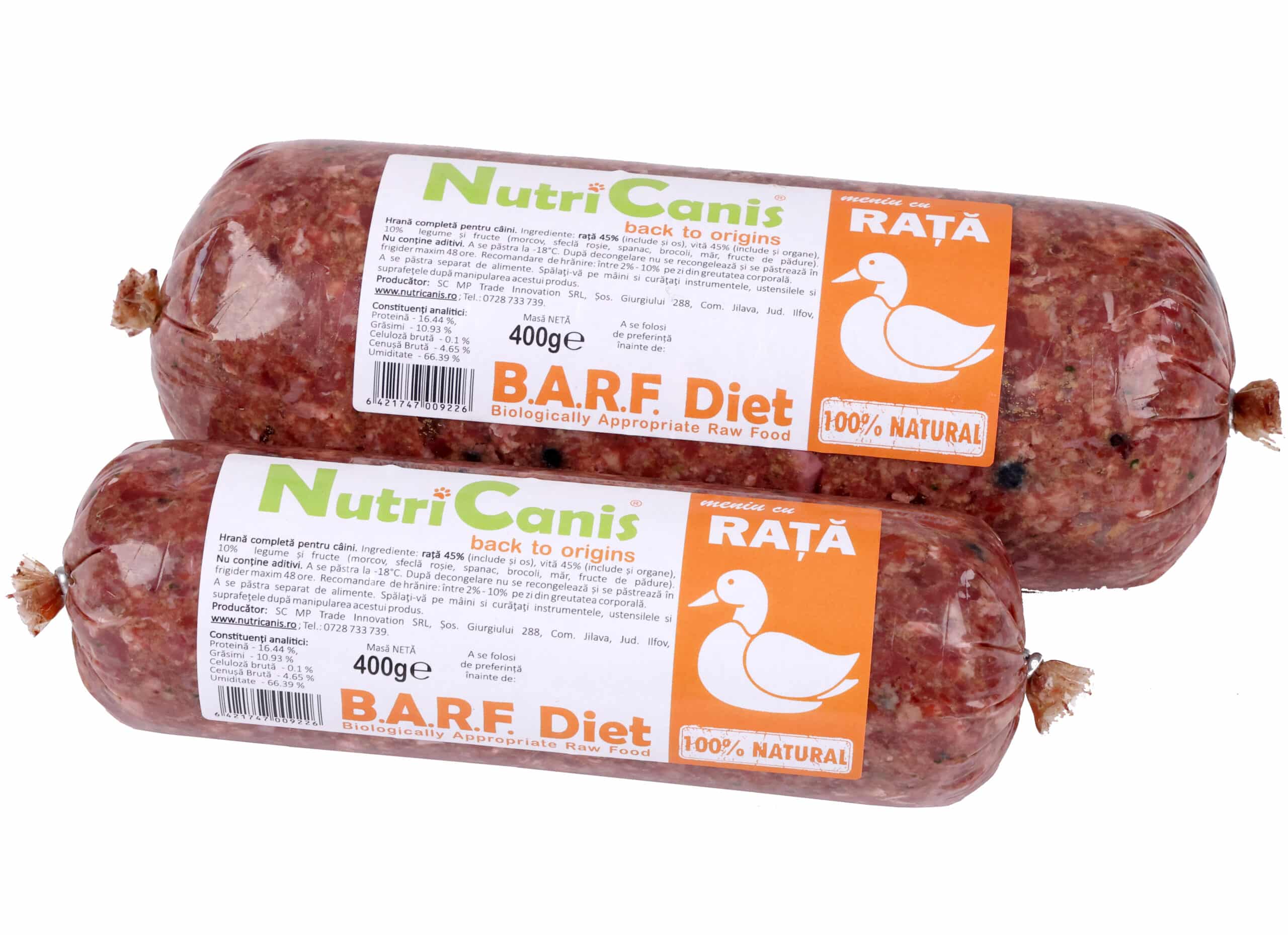 BARF RATA, Hrana barf